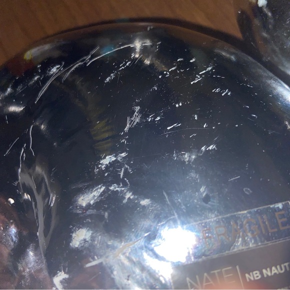 Nate Berkus Nautilus Silver Tone Shell Objet d'Art Figure Home Decor Figurine. - Picture 5 of 7